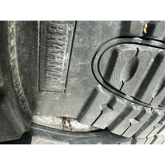 Brahma Boots Men's 5,5 Brown Steel Toe Work Safety Skid Resistant See Descriptio - Picture 8 of 12